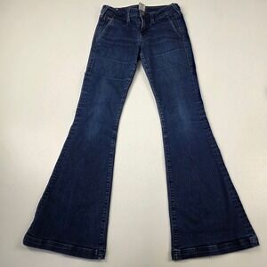 True Religion Joey Bootcut Jeans Womens Size 28 Dark Wash Made USA